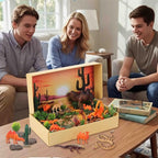 48 Pcs Desert Diorama Kit Habitat Project Box Set 3D Desert Diorama Supplies - Image 6