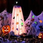 240Pcs Halloween Foam Stickers Glitter Self-Adhesive Craft Stickers - Image 3