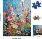 Wildflower Meadow Puzzles for Adults 1000 Pieces, Impossible Hard Difficult - Image 5