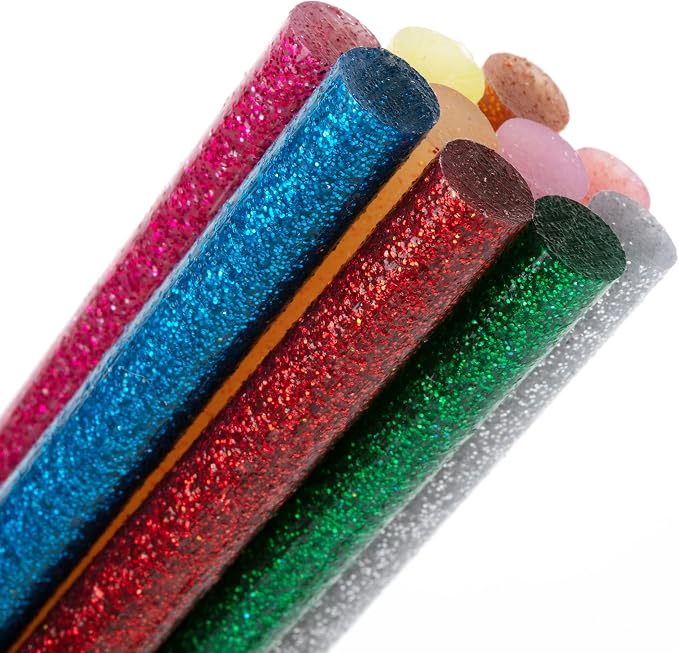 Mr. Pen- Glitter Hot Glue Sticks, Mini Glue Sticks - Image 7