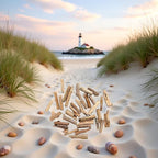 20 Pcs Natural Driftwood Pieces Branch Slices Craft Sticks Beach Decor - Image 4