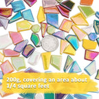 Youway Style Iridescent Glass Mosaic Tiles - Image 6