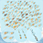 PH PandaHall Shell Pendants Spiral Seashells Craft Charms Cowrie Sea Shells - Image 3