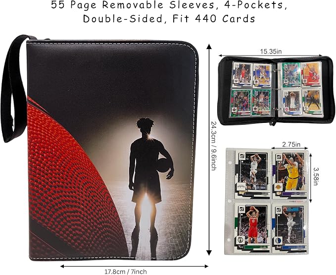 Basketball Card Binder, Trading Card Album - Image 5
