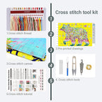 HKLIOPU Stamped Cross Stitch Kits - Image 2