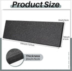 Ramede Customizable Polyethylene Foam Sheet 54 x 16 x 2 Inch Black Foam Insert - Image 2