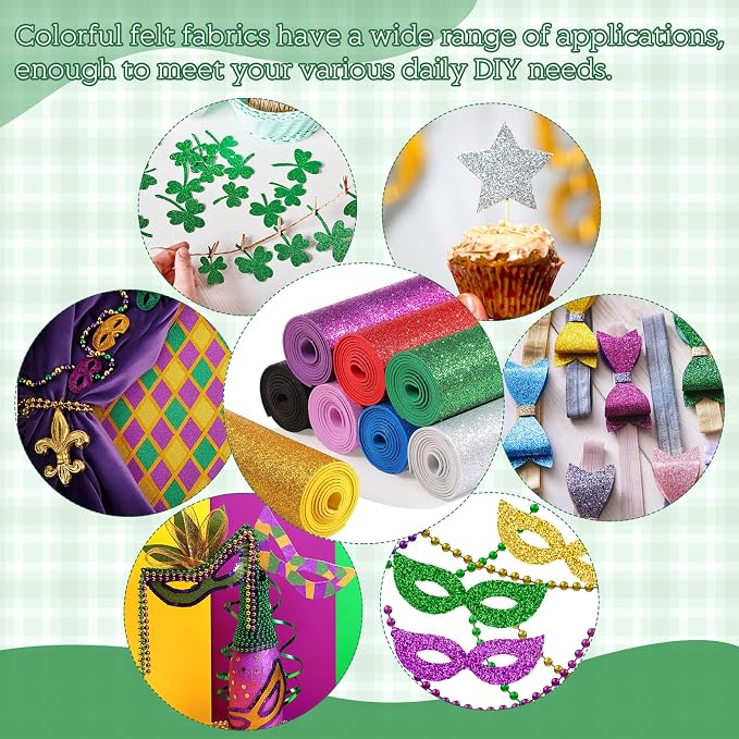 Fainne 8 Pcs Craft Foam Sheet Roll - Image 5