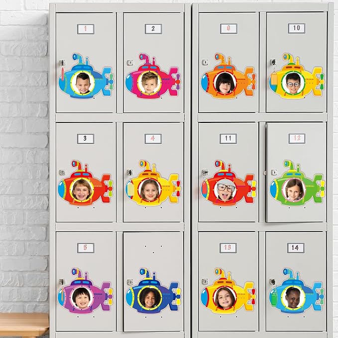 gisgfim 80Pcs Summer Cutouts Submarine Decorations Under The Sea Bulletin Board - Image 7