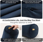 Body Pillow for Adults, Long Round Pillow, Big Cylindrical Pillow, Large Full - Image 5