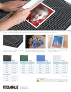 Dahle Vantage 10684 See-Through Premium Self-Healing Cutting Mat, 1/2" Grid - Image 6