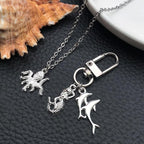 WOCRAFT 60pcs Bright Silver Ocean Bracelet Charms - Image 6