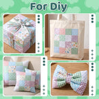 84 Pcs Floral Charm Packs for Quiltings, Cotton Quilting Fabric Bundles - Image 5