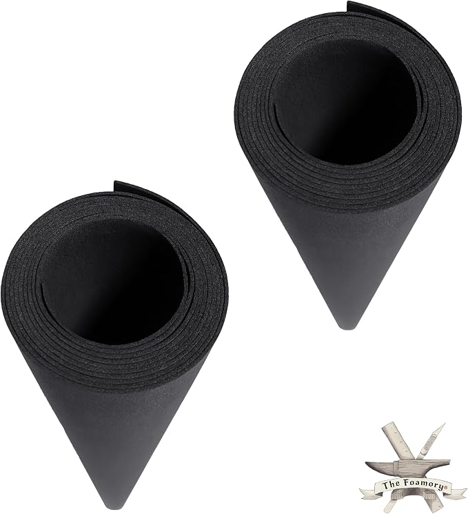 2-Pack Shape Retention EVA Cosplay Foam - 1mm Thick X-Large 35”x59” High by TheFoamory