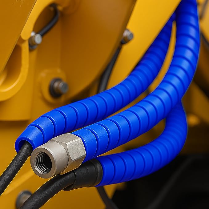 Electriduct 1 Inch Heavy Duty Spiral Wrap HDPE Flexible Plastic Cable Sleeve - Image 4