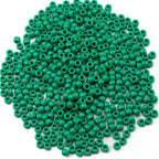 Gxueshan 1000 Pcs Acrylic Green Pony Beads 6x9mm Green Kandi Beads Bulk by Gxueshan