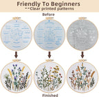 Herdiese Embroidery Kit for Beginners Adults, Cross Stitch Kits - Image 3