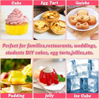 R HORSE 42 Pack Silicone Molds Cupcake 2 Inch Mini Size Multi Flower-Shaped - Image 5
