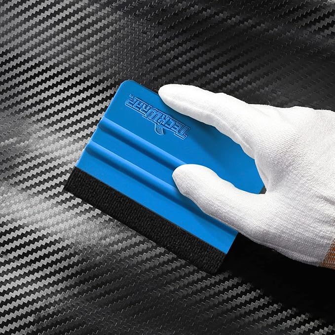 TECKWRAP Plastic Felt Edge Squeegee 4 Inch - Image 5