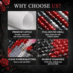 Gemozaic 4 Pack Gothic Diamond Art Kits - Image 6