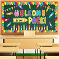 79 Pcs Welcome Back to School Bulletin Board Decorations | Welcome to Our Pack by BCCSNNM