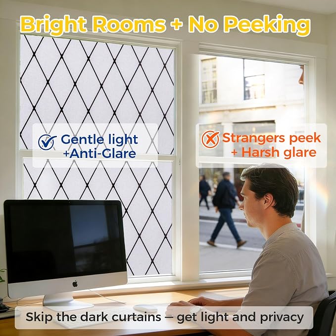 OHTMERU Window Privacy Film Decorative - Image 2