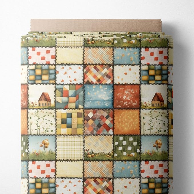 100% Cotton Fabric by the Yard – Turkish Quality Quilting & Sewing Fabric by FabricsTown
