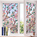 3D Rainbow Window Privacy Film, Decorative Stained Glass Static Cling Window by Unknown