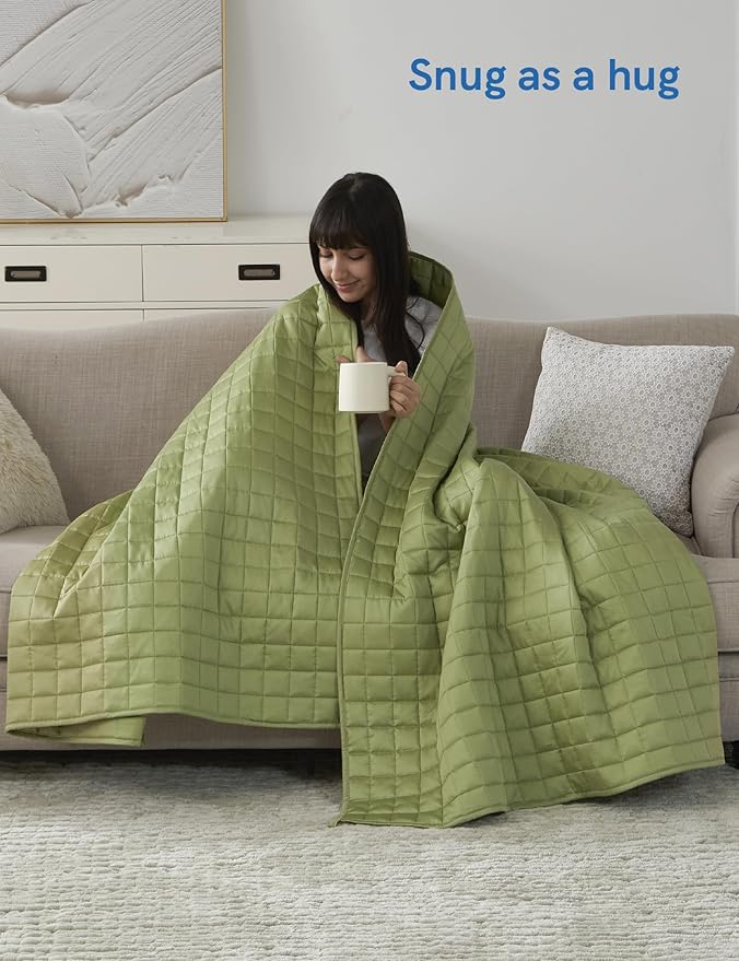 YnM King Size Cooling Weighted Blanket - Image 4