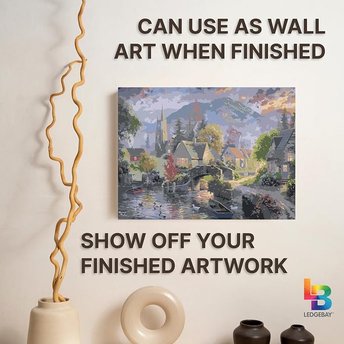 Ledgebay DIY Paint by Numbers Kit - Image 9