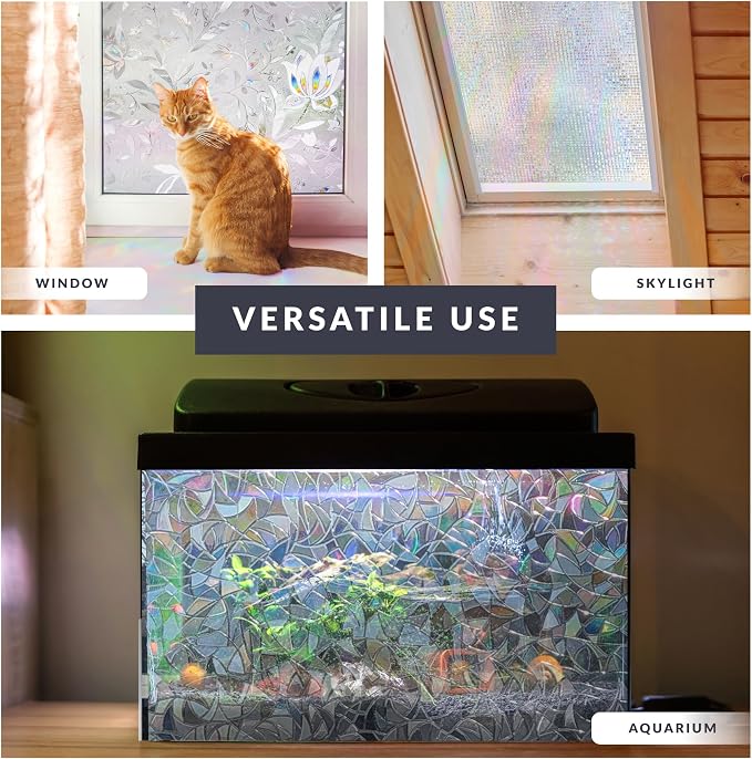 Pixel Rainbow Light Effects Window Privacy Film by Artscape - Image 13