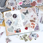 120Pcs Vintage Aesthetic Stickers - Image 2