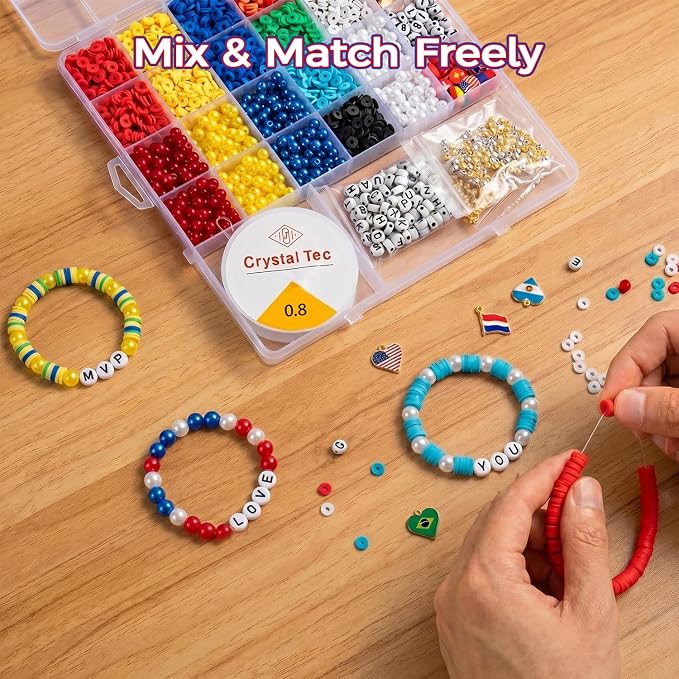 Goldwise DIY Soccer Bracelet Kit - Image 6