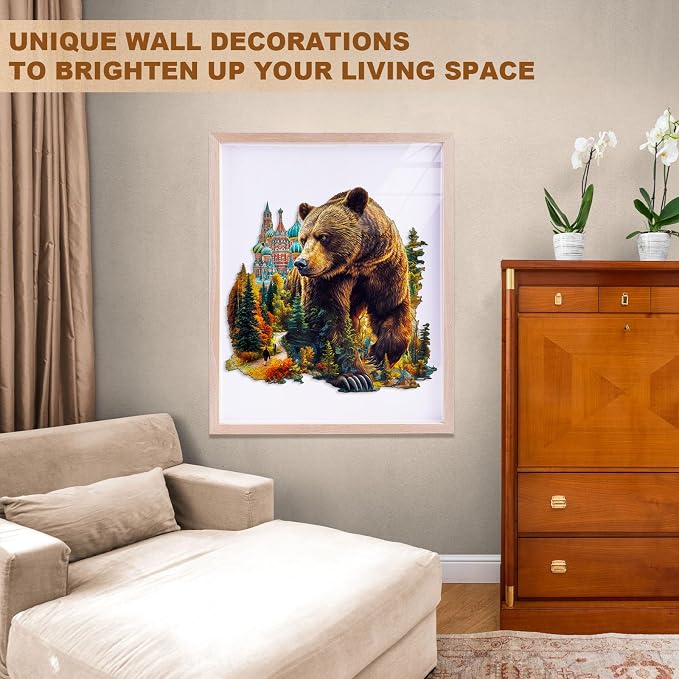 Basilica Bear Puzzles Adults Gifts - Image 7