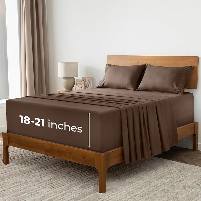 Mellanni Extra Deep California King Sheets by Mellanni