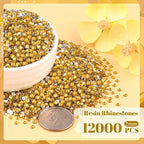 12000PCS 2mm Resin Rhinestones Bulk - Image 2