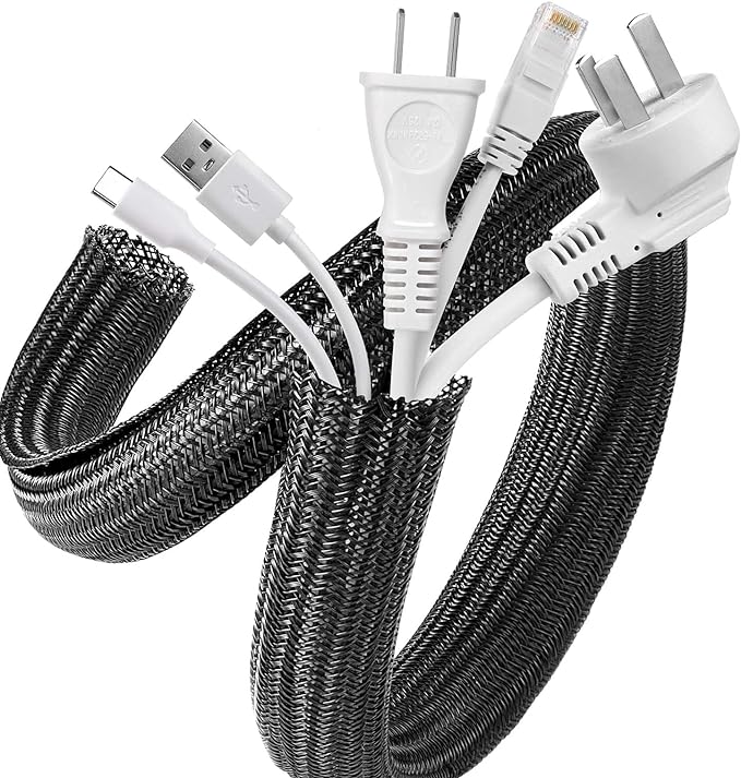 AGPTEK Cable Sleeve, 10ft by AGPTEK