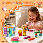 Artpar 92 Colors Polymer Clay Kits, Modeling Clay - Image 4
