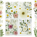 80Pcs Pressed Flowers, Nail Art, Scrapbooking, Candle Holder, Jewelry Making by Buzidao