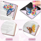 WIVICO 8Pcs Diamond Painting Bookmarks, Diamond Pearl Art Kits - Image 4
