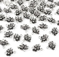 Craftdady Tibetan Style Antique Silver Alloy Pendants Cute Metal Dangle Charms by Craftdady