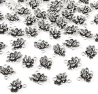 Craftdady Tibetan Style Antique Silver Alloy Pendants Cute Metal Dangle Charms by Craftdady