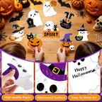 54Pcs Halloween Ghost Cutouts, Classroom Halloween Bulletin Board Decorations - Image 3
