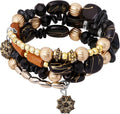 MINACHI Summer Boho Retro Style Multilayer Wrap Irregular Beads by MINACHI