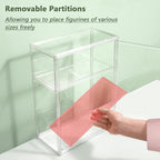 Acrylic Display Case for Collectibles 3 Tier Wall-Mounted Display Case - Image 6