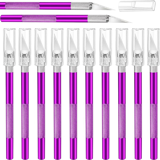 15 Pack Exacto Knife Set, Hobby Knife, Back to School Supplies Craft Knifes Kit by Mudder