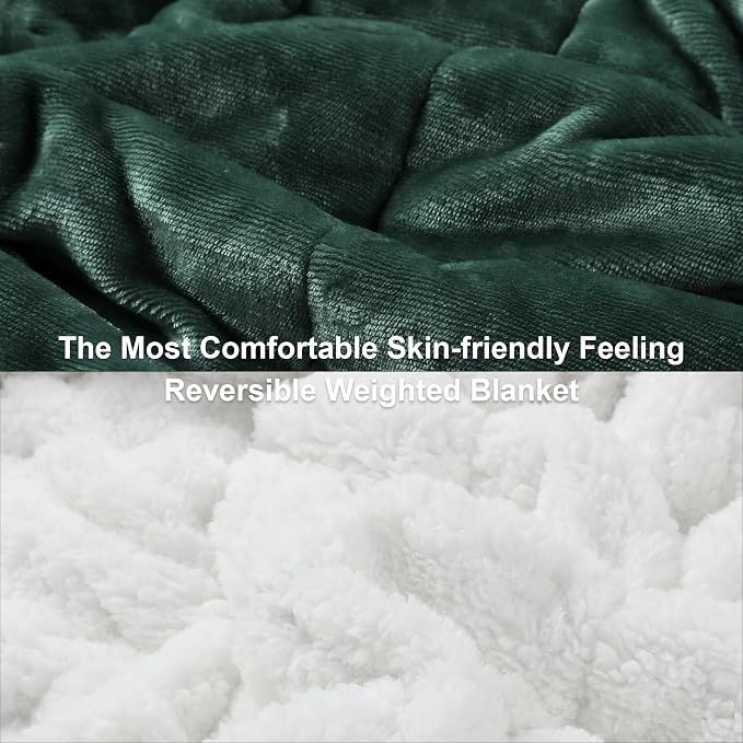 Alomidds Weighted Blanket Queen Size 20lbs 60 x 80 inches, Adult Weighted - Image 3