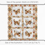 Cotton Patchwork Quilting Fabric Panel – 155×100 cm, 100% Cotton, Made in - Image 6