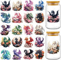 Rngmsi 20 Sheets Dragon UV DTF Cup Wrap, Fantasy Cold UV DTF Stickers | Magic by RNGMSI