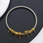 WOCRAFT 60pcs Antique Gold Bails Charms Bracelet Charms - Image 6