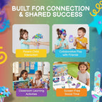 QuTZ Crafts for Kids Ages 4-8, 10-in-1 Toddler Craft Box, Build Projects that - Image 7